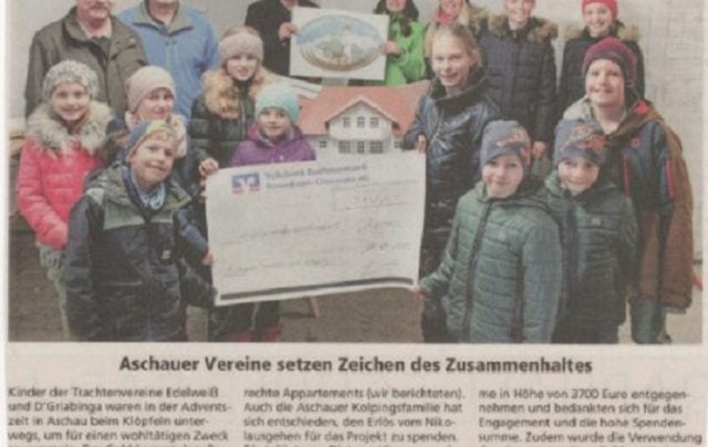OVB 19.01.2019 – Spendenübergabe Aschau